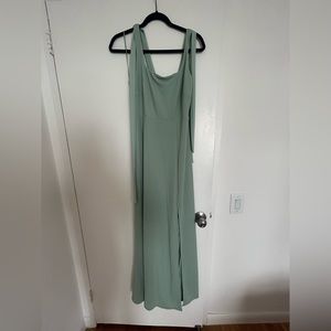 Birdy Grey Alex Convertible Dress Crepe Sage Green